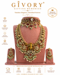 Lord Venkateswara Gutta Pusalu Bridal Set | Choker Haram – GV-RG-S-J-140