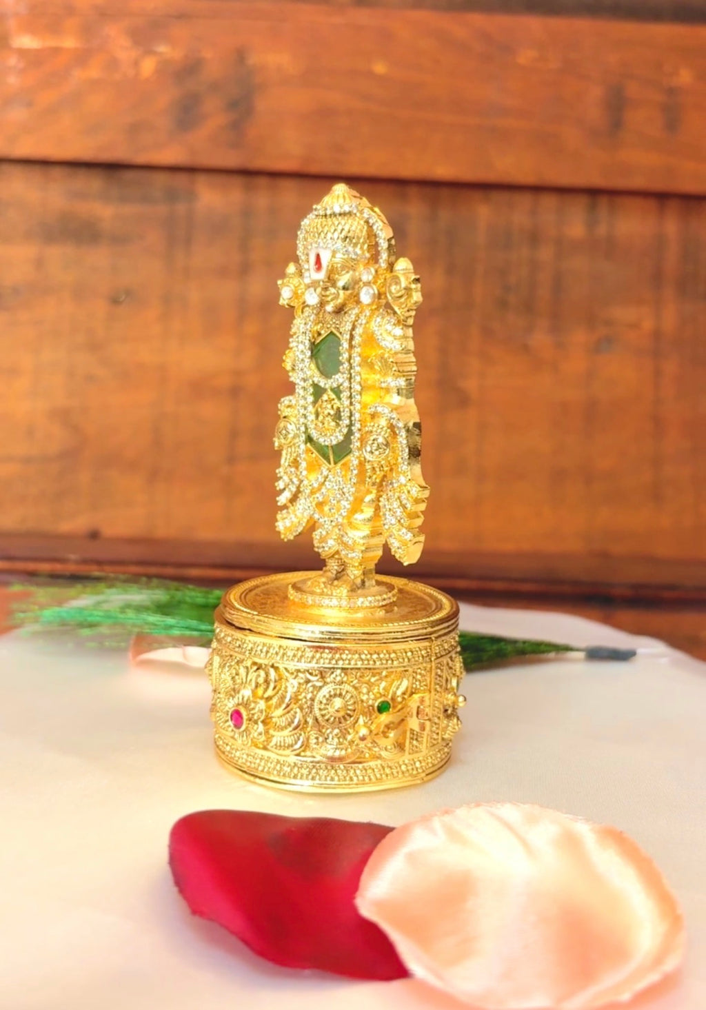 Lord Balaji Model Kumkum Box | Venkateshwara Design — Premium  Return Gift: GV-RG-S-K-92